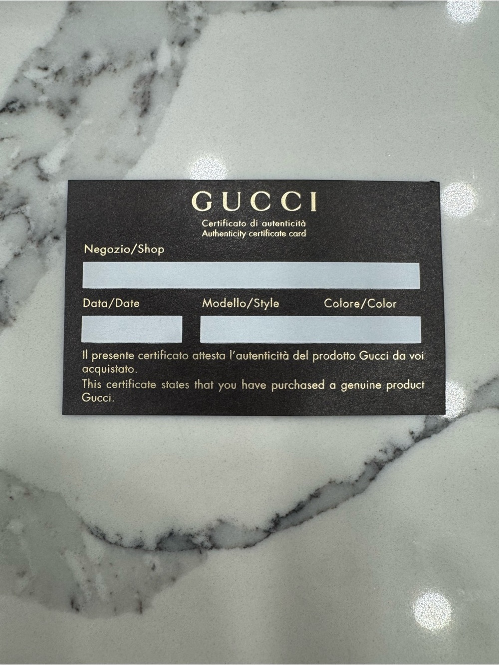 Gucci Black Embossed GG Leather Wallet - Picture 10 of 12